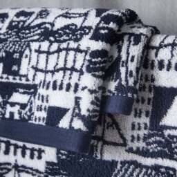 Elements Coastal Boats Cotton Towel - thumbnail 2