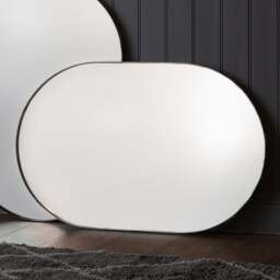 Cedar & Sage Huntly Elipse Oval Wall Mirror - thumbnail 1