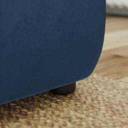 Blake Curved Arm Opulent Velvet Corner Chaise Sofa - thumbnail 4
