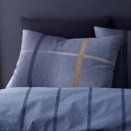 Catherine Lansfield Melrose Tweed 100% Brushed Cotton Duvet Cover & Pillowcase Set - thumbnail 2