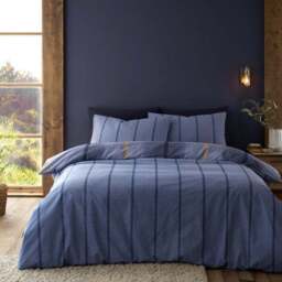 Catherine Lansfield Melrose Tweed 100% Brushed Cotton Duvet Cover & Pillowcase Set - thumbnail 3