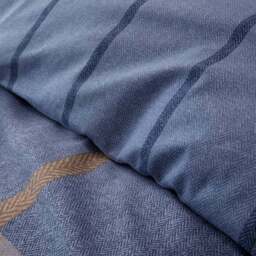 Catherine Lansfield Melrose Tweed 100% Brushed Cotton Duvet Cover & Pillowcase Set - thumbnail 4