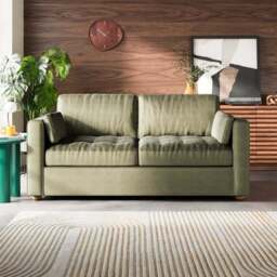 Zoe II Velvet Sofa Bed - thumbnail 2