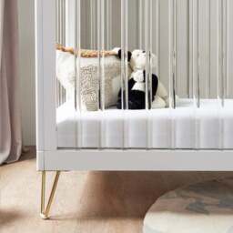 Babymore Kimi Acrylic Cot Bed - thumbnail 4