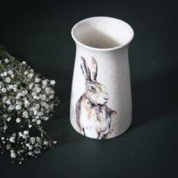 Meg Hawkins Ceramic Hare Vase - thumbnail 1