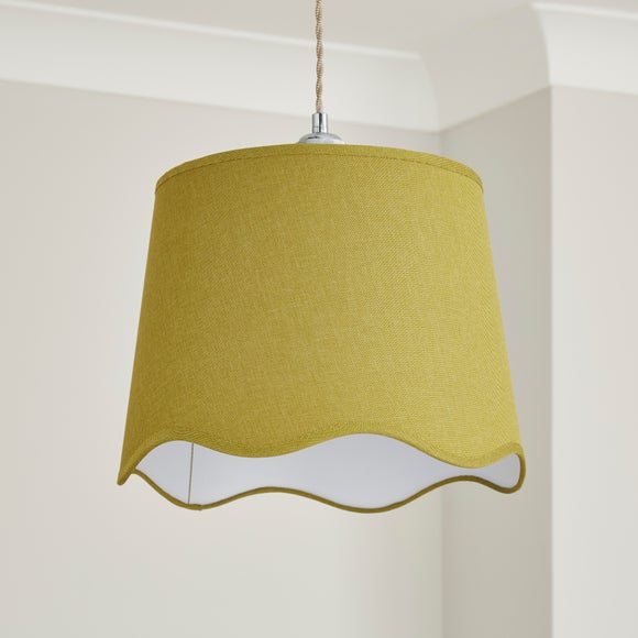 Scalloped Edge Lamp Shade - image 1