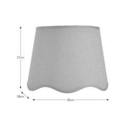 Scalloped Edge Lamp Shade - thumbnail 6
