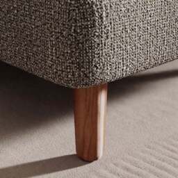 Max Multi Yarn Boucle Square Storage Footstool - thumbnail 4