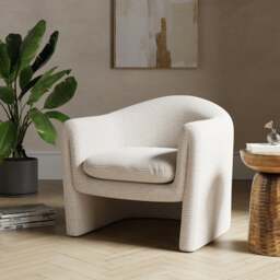 Darcy Boucle Accent Chair - thumbnail 1