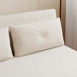 Phoebe Sherpa Small Double 2 Seater Sofa Bed - thumbnail 5