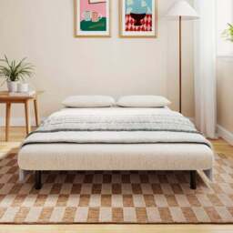 Phoebe Sherpa Small Double 2 Seater Sofa Bed - thumbnail 2