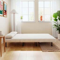Phoebe Sherpa Small Double 2 Seater Sofa Bed - thumbnail 3