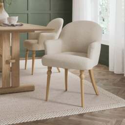 Petit Dining Chair, Fabric - thumbnail 1