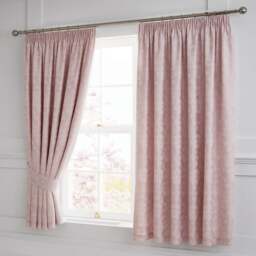 Serene Blossom Pencil Pleat Curtains - thumbnail 1