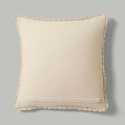 Matalasse Printed Cotton Square Cushion Cover - thumbnail 4