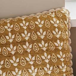 Matalasse Printed Cotton Square Cushion Cover - thumbnail 2