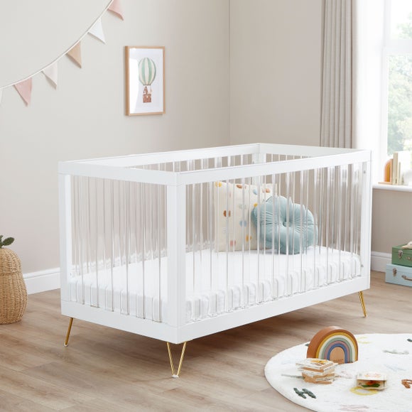 Babymore Kimi XL Acrylic Cot Bed - image 1