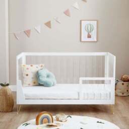 Babymore Kimi XL Acrylic Cot Bed - thumbnail 4