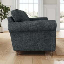 Flori Chunky Chenille 4 Seater Sofa - thumbnail 2