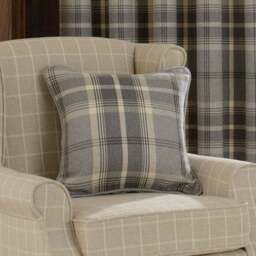 Highland Check Pencil Pleat Curtains - thumbnail 4