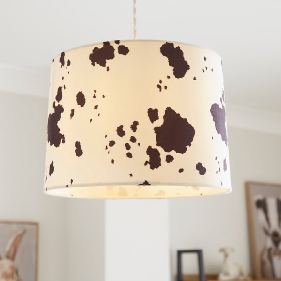 Cow Print Easy Fit Tapered Lamp Shade - image 1