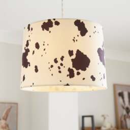 Cow Print Easy Fit Tapered Lamp Shade