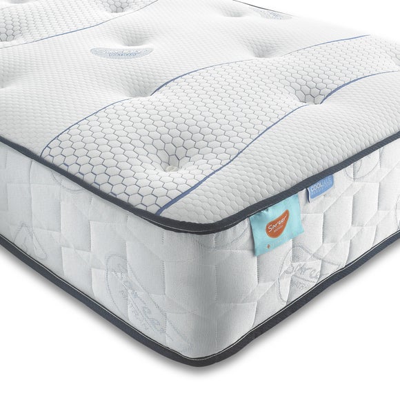 Sareer Open Coil Cool Blue Memory Foam Hybrid Mattress - image 1