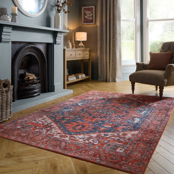 Sofia Traditional Textured Washable Rug - image 1