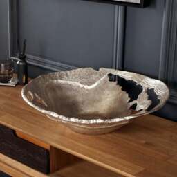 Cast Metal Decorative Bowl