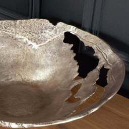 Cast Metal Decorative Bowl - thumbnail 2