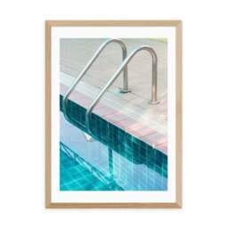 East End Prints Vintage Swimming Pool Print by Honey Island Studio - thumbnail 2