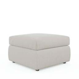 Blake Soft Texture Chenille Footstool - thumbnail 5