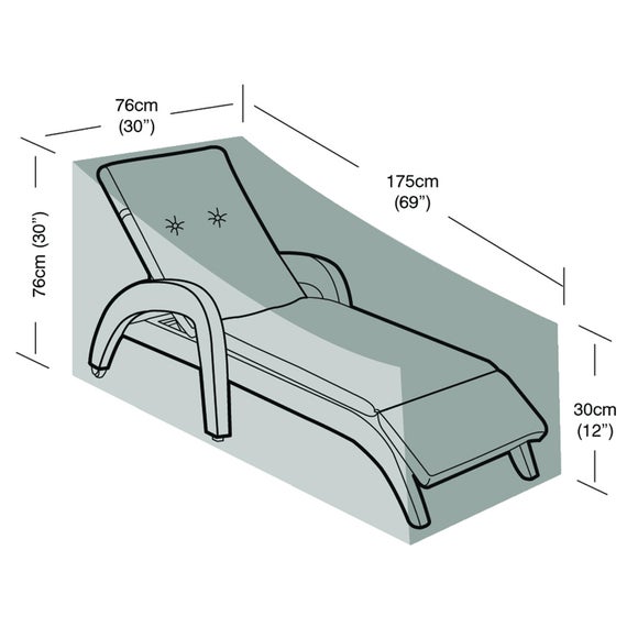 Outdoor Lounger Super Tough Cover - image 1