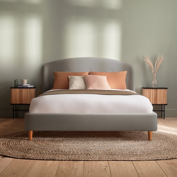 Silentnight Evana Bed Frame, Velvet - image 1