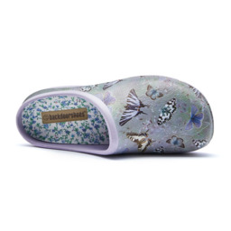 Backdoorshoes Women's Butterfly Garden Clogs - thumbnail 5