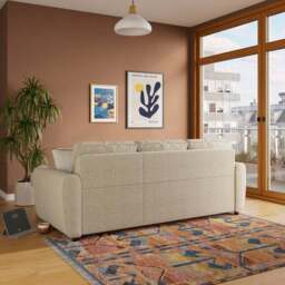 Layton Boucle Corner Trundle Storage Sofa Bed - thumbnail 2