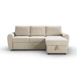 Layton Boucle Corner Trundle Storage Sofa Bed - thumbnail 6