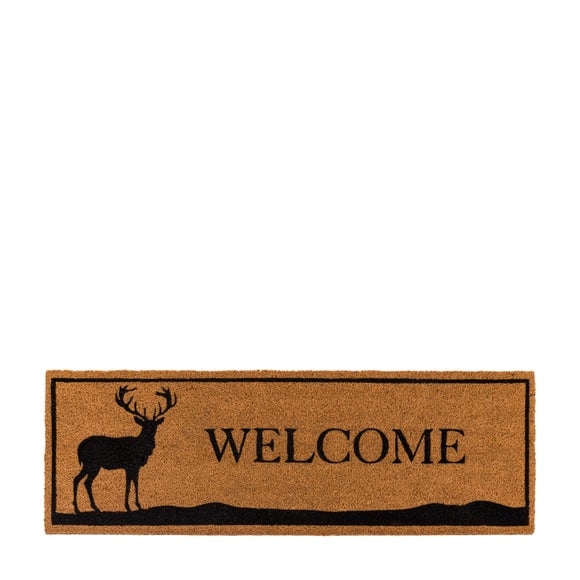 Cedar and Sage Magestic Stag Welcome Coir Doormat - image 1