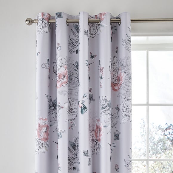 Heavenly Hummingbird Blackout Eyelet Curtains