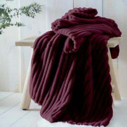 Appletree Morritz Faux Fur Throw Blanket 130cm x 180cm - thumbnail 1