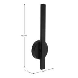 Leander Linear Outdoor LED Wall Light - thumbnail 5