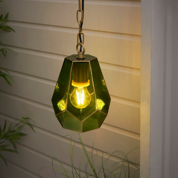 Hartnell Art Deco Adjustable Outdoor Pendant Light - image 1
