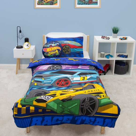 Hot Wheels Motorway Reversible Duvet Cover & Pillowcase Set - image 1