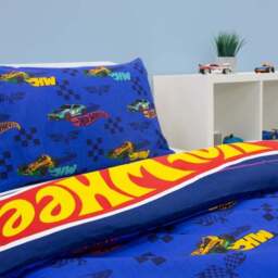 Hot Wheels Motorway Reversible Duvet Cover & Pillowcase Set - thumbnail 5