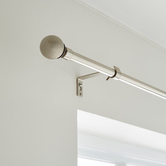 Globe Extendable Metal Eyelet Curtain Pole - image 1