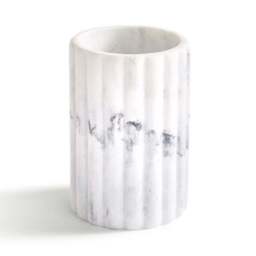 Marble Effect Ribbed Resin Toothbrush Holder - thumbnail 2