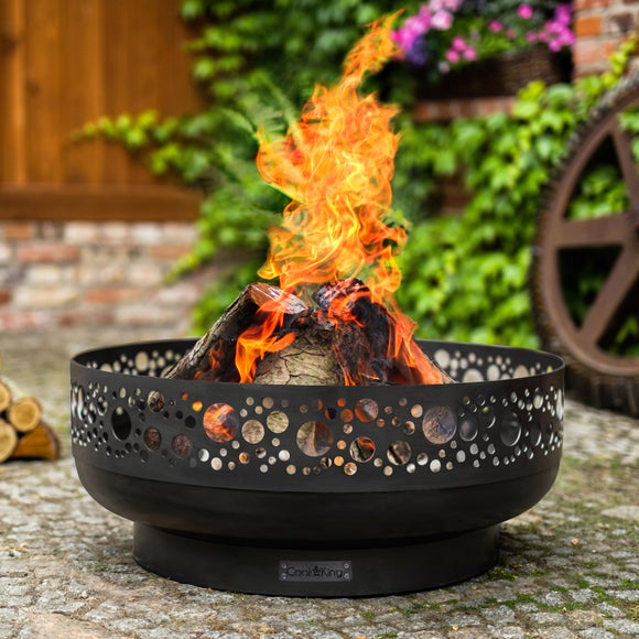 Boston Steel Decorative Fire Bowl - image 1
