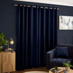 Luxe Velour Eyelet Curtains (Blackout Available) - thumbnail 5