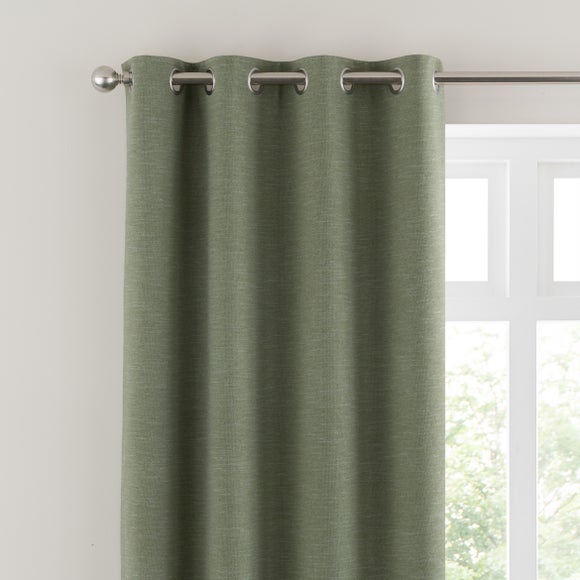 Calista Eyelet Curtains (Blackout Available) - image 1