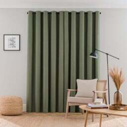 Calista Eyelet Curtains (Blackout Available) - thumbnail 4